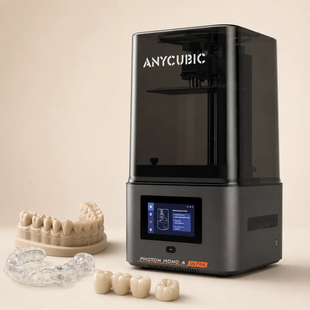Anycubic Photon Mono 4 Ultra dental 3D printer — front view