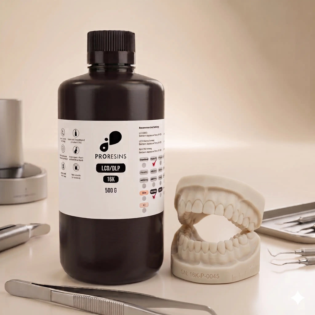 PRORESIN Standard dental model resin — White shade